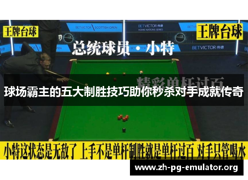 球场霸主的五大制胜技巧助你秒杀对手成就传奇 球场霸主的五大制胜技巧助你秒杀对手成就传奇