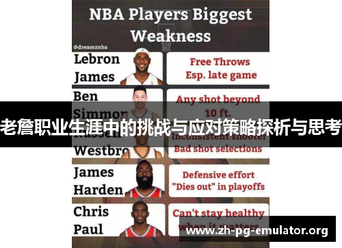 老詹职业生涯中的挑战与应对策略探析与思考 老詹职业生涯中的挑战与应对策略探析与思考